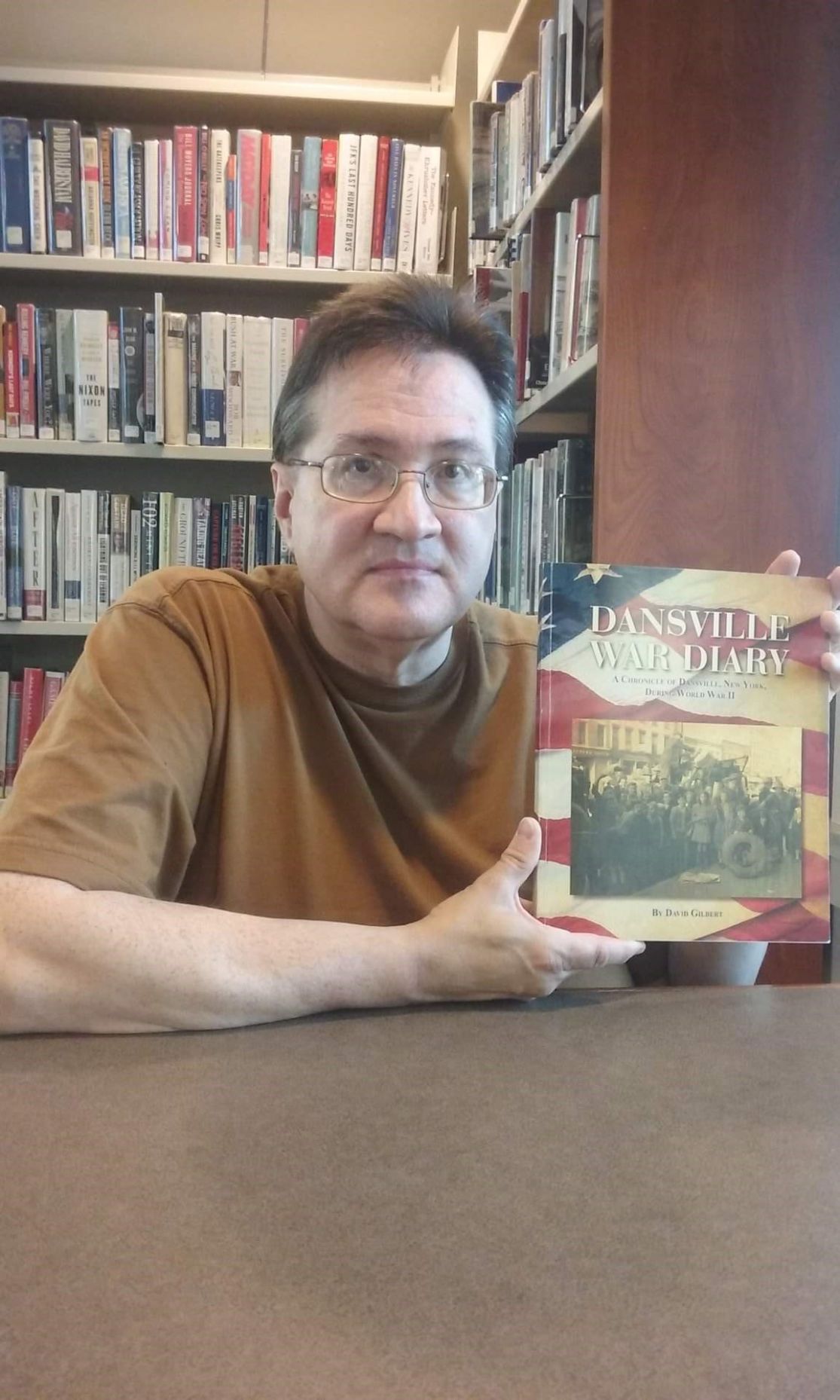David Gilbert and his latest book